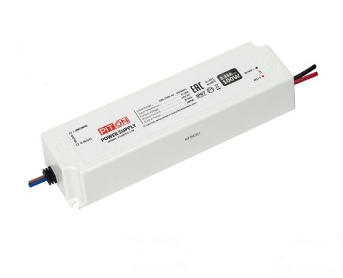 Блок питания для светодиодной ленты Piton 12В 8.3А 100Вт P100PPA-12V IP67 картинка 